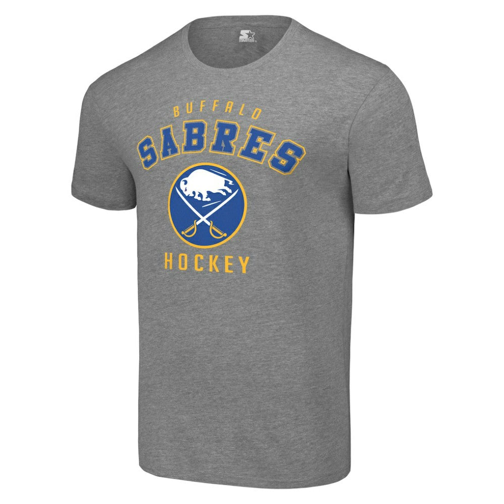 Buffalo Sabres Starter Logo T-Shirt - Heather Gray | US 202216150