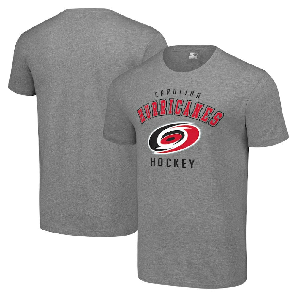 Carolina Hurricanes Starter Logo T-Shirt - Heather Gray | US 202216152
