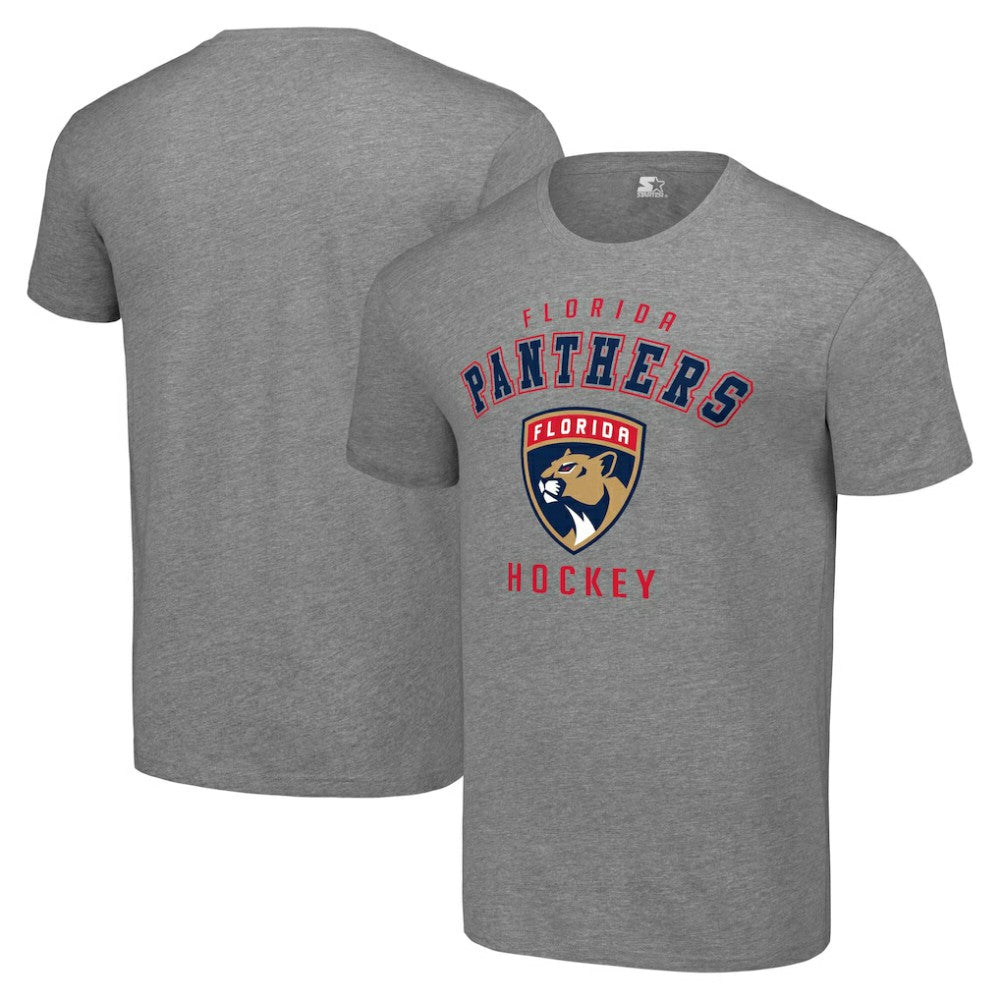 Florida Panthers Starter Logo T-Shirt - Heather Gray | US 202216159