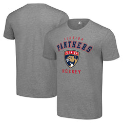 Florida Panthers Starter Logo T-Shirt - Heather Gray | US 202216159