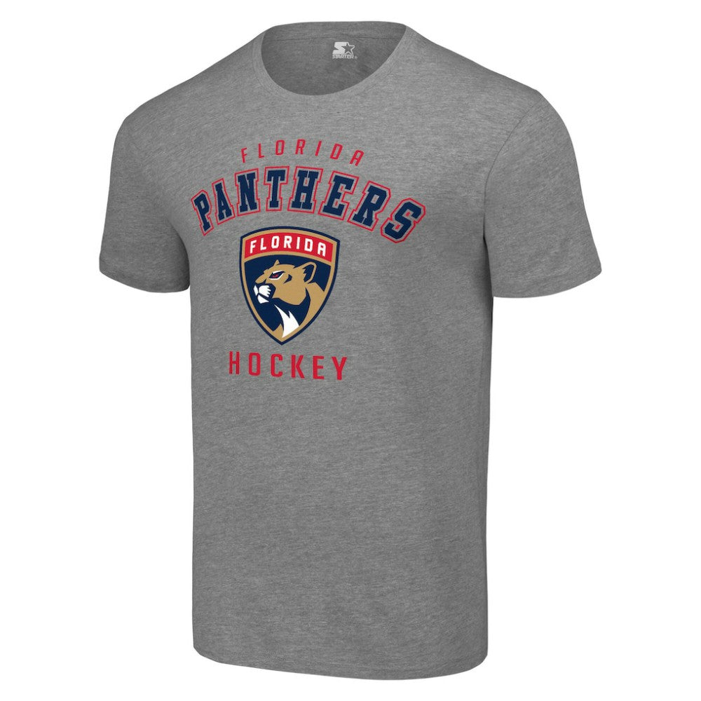 Florida Panthers Starter Logo T-Shirt - Heather Gray | US 202216159