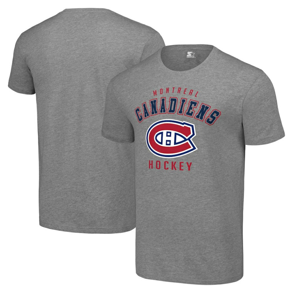 Montreal Canadiens Starter Logo T-Shirt - Heather Gray | US 202216162