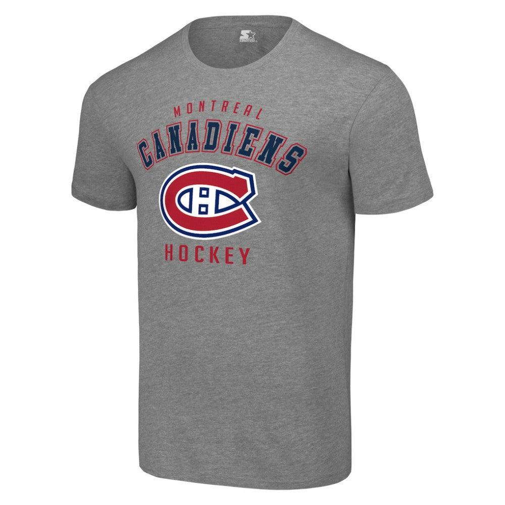 Montreal Canadiens Starter Logo T-Shirt - Heather Gray | US 202216162