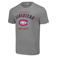 Montreal Canadiens Starter Logo T-Shirt - Heather Gray | US 202216162
