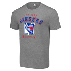 New York Rangers Starter Logo T-Shirt - Heather Gray | US 202216166