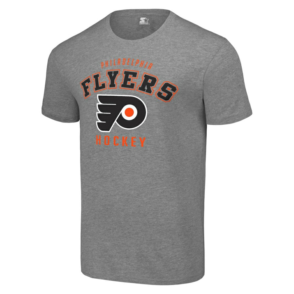 Philadelphia Flyers Starter Logo T-Shirt - Heather Gray | US 202216168
