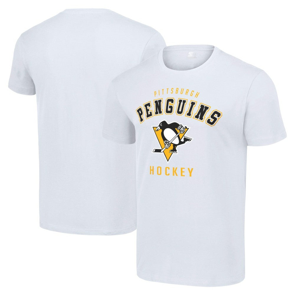 Pittsburgh Penguins Starter Logo T-Shirt - White | US 202216178