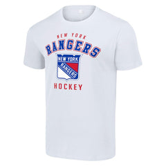 New York Rangers Starter Logo T-Shirt - White | US 202216183