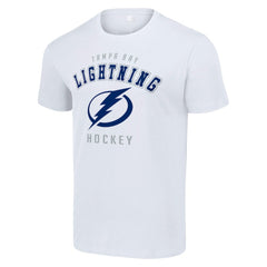 Tampa Bay Lightning Starter Logo T-Shirt - White | US 202216187