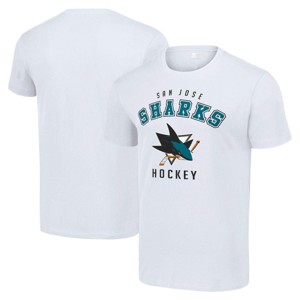 San Jose Sharks Starter Logo T-Shirt - White | US 202216188
