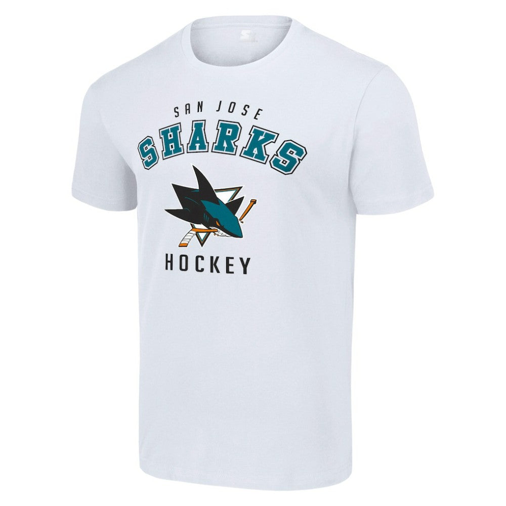 San Jose Sharks Starter Logo T-Shirt - White | US 202216188