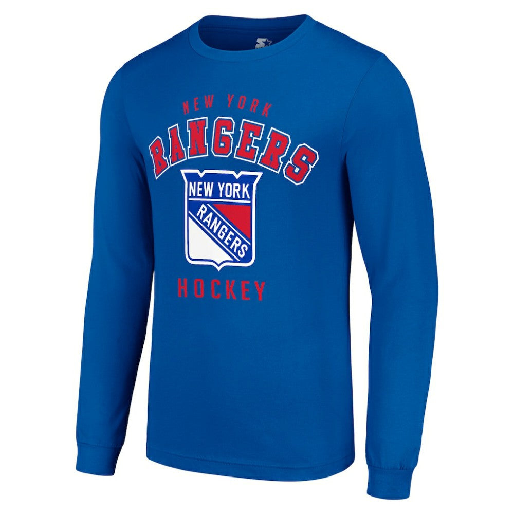 New York Rangers Starter Logo Long Sleeve T-Shirt - Royal | US 202216200