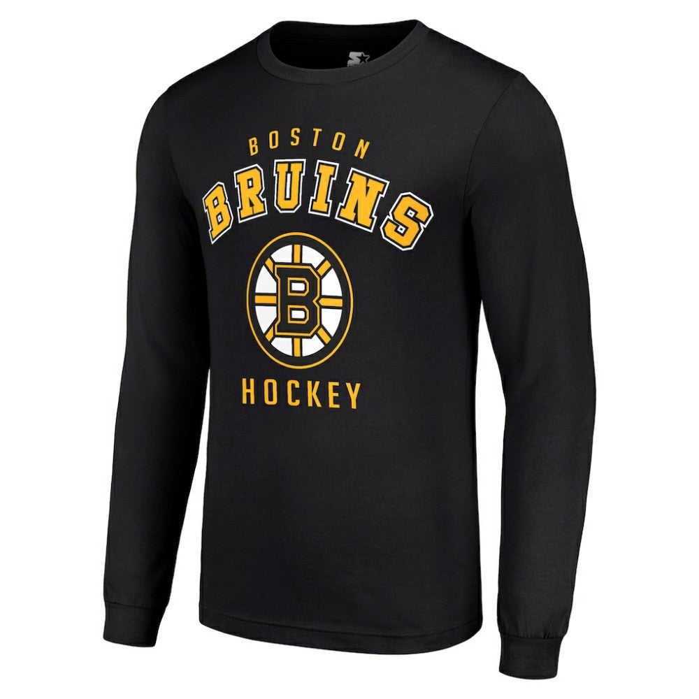 Boston Bruins Starter Logo Long Sleeve T-Shirt - Black | US 202216205