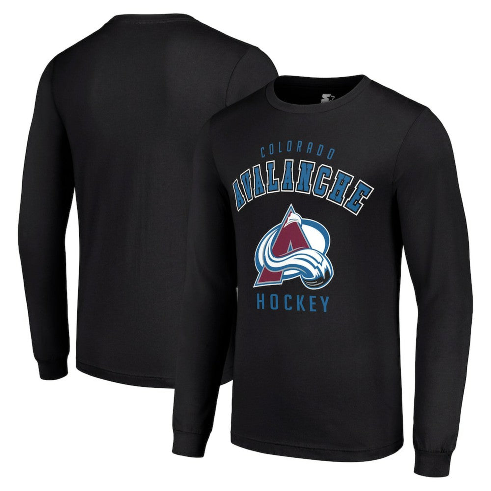 Colorado Avalanche Starter Logo Long Sleeve T-Shirt - Black | US 202216210