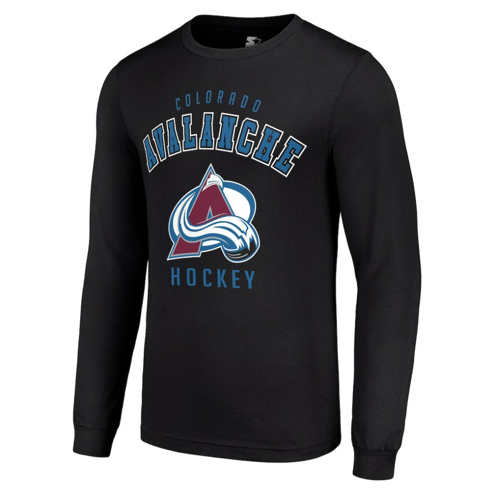 Colorado Avalanche Starter Logo Long Sleeve T-Shirt - Black | US 202216210