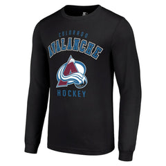 Colorado Avalanche Starter Logo Long Sleeve T-Shirt - Black | US 202216210