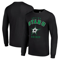 Dallas Stars Starter Logo Long Sleeve T-Shirt - Black | US 202216212