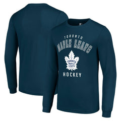 Toronto Maple Leafs Starter Logo Long Sleeve T-Shirt - Navy | US 202216215