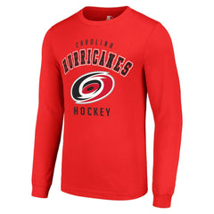 Carolina Hurricanes Starter Logo Long Sleeve T-Shirt - Red | US 202216219
