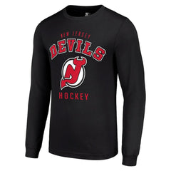 New Jersey Devils Starter Logo Long Sleeve T-Shirt - Black | US 202216220