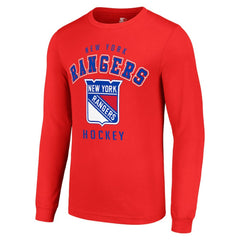 New York Rangers Starter Logo Long Sleeve T-Shirt - Red | US 202216235