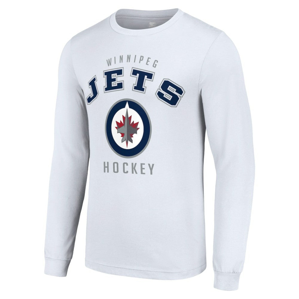 Winnipeg Jets Starter Logo Long Sleeve T-Shirt - White | US 202216236
