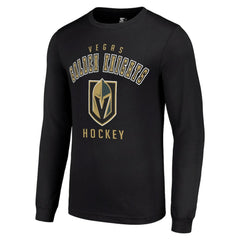 Vegas Golden Knights Starter Logo Long Sleeve T-Shirt - Black | US 202216239