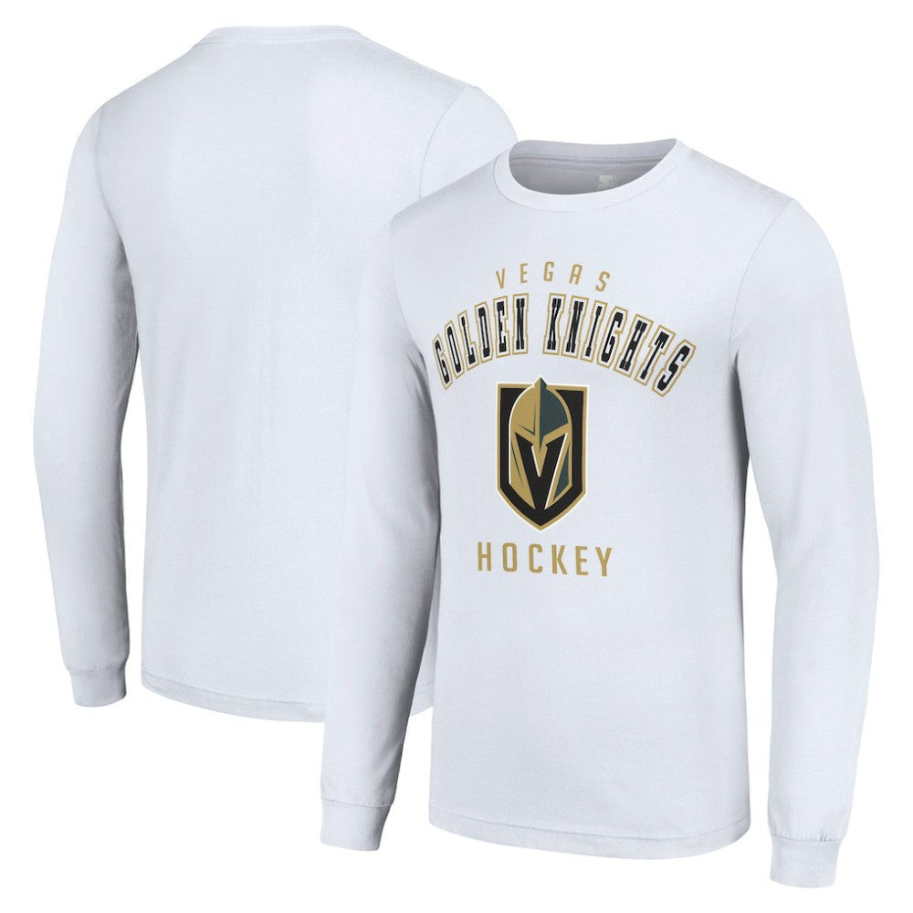 Vegas Golden Knights Starter Logo Long Sleeve T-Shirt - White | US 202216242