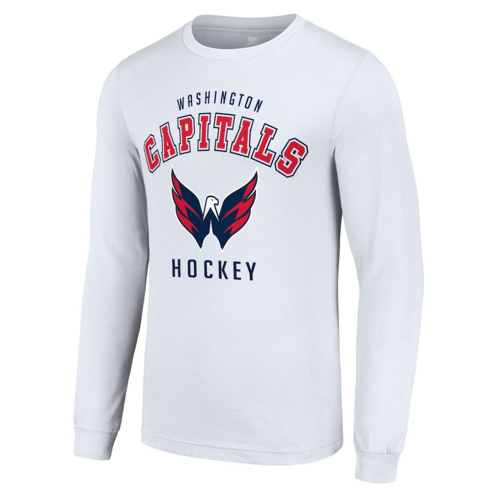 Washington Capitals Starter Logo Long Sleeve T-Shirt - White | US 202216245