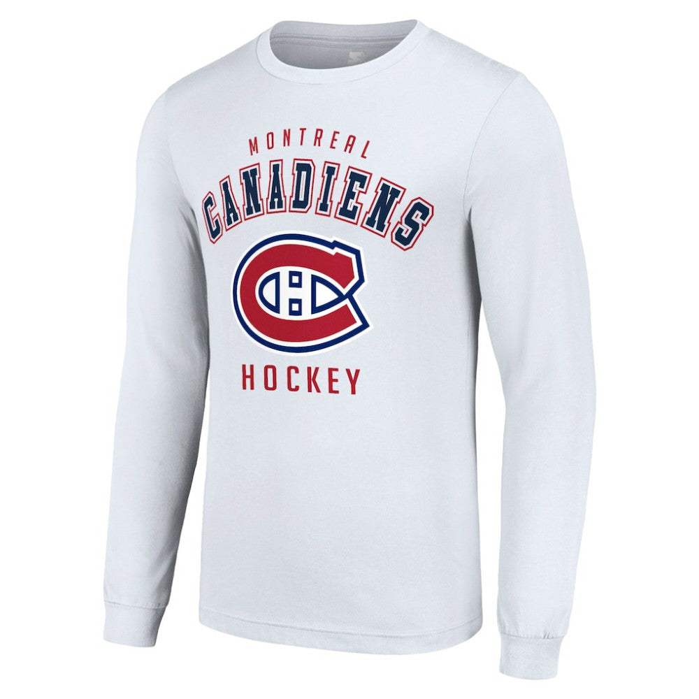 Montreal Canadiens Starter Logo Long Sleeve T-Shirt - White | US 202216249