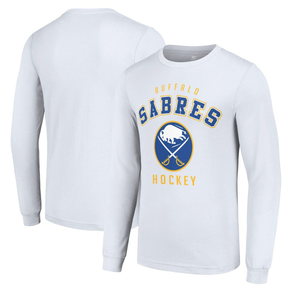 Buffalo Sabres Starter Logo Long Sleeve T-Shirt - White | US 202216254