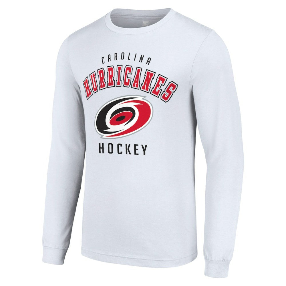 Carolina Hurricanes Starter Logo Long Sleeve T-Shirt - White | US 202216260