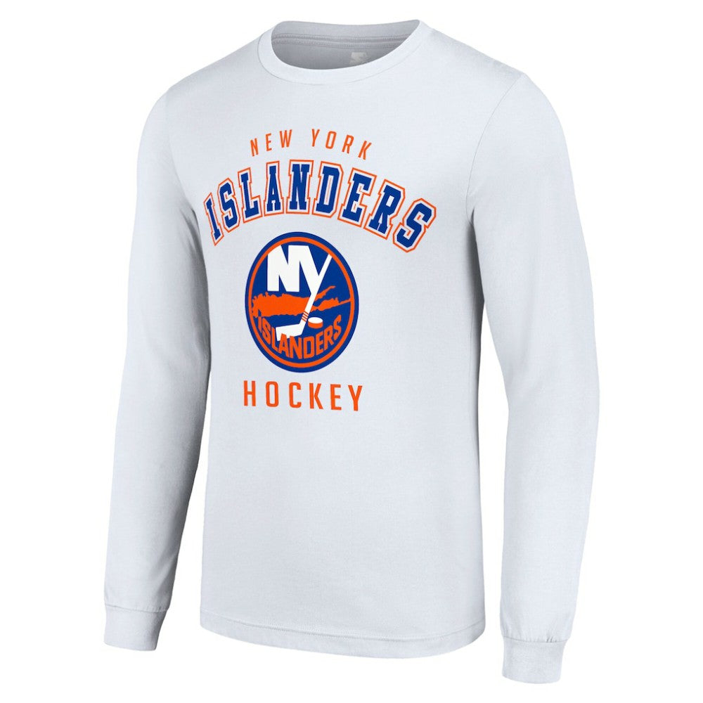 New York Islanders Starter Logo Long Sleeve T-Shirt - White | US 202216265