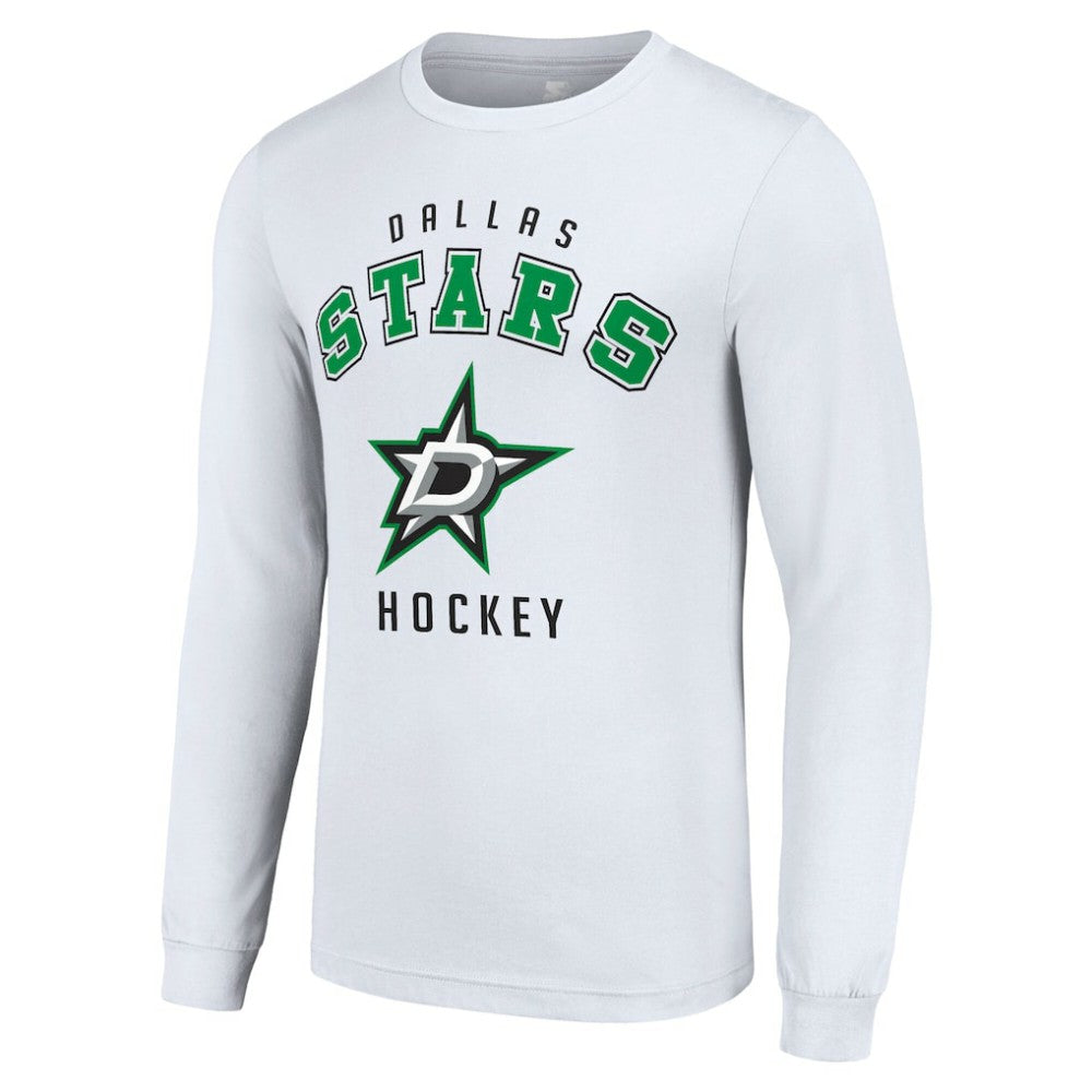 Dallas Stars Starter Logo Long Sleeve T-Shirt - White | US 202216267