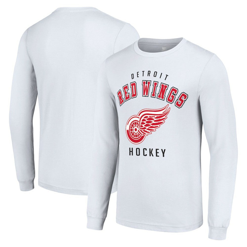 Detroit Red Wings Starter Logo Long Sleeve T-Shirt - White | US 202216268