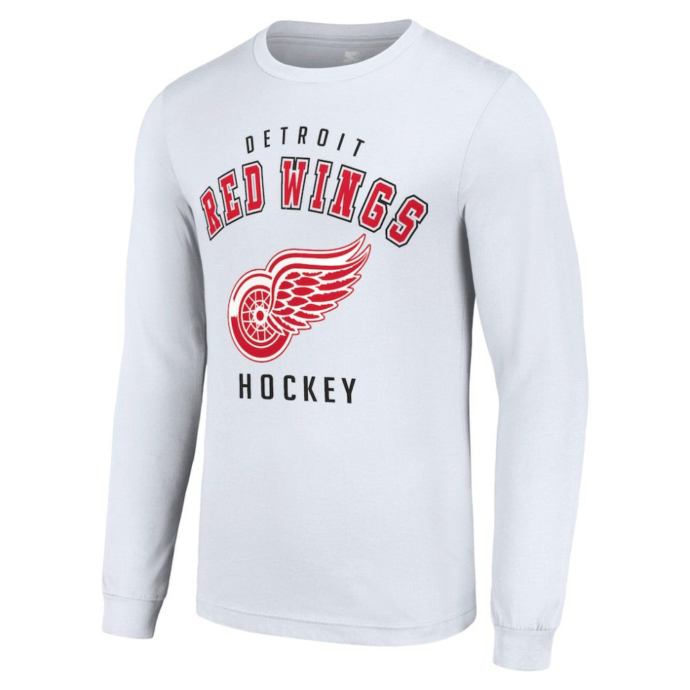 Detroit Red Wings Starter Logo Long Sleeve T-Shirt - White | US 202216268