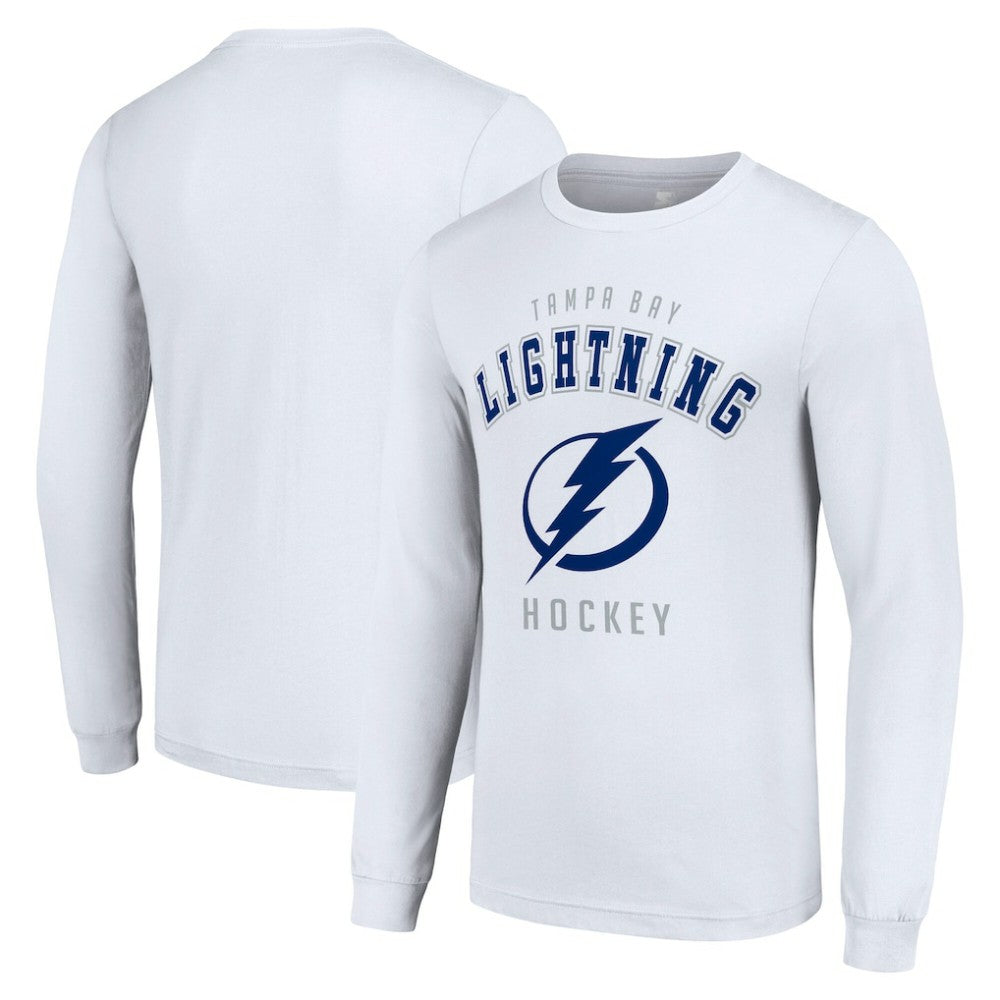 Tampa Bay Lightning Starter Logo Long Sleeve T-Shirt - White | US 202216271