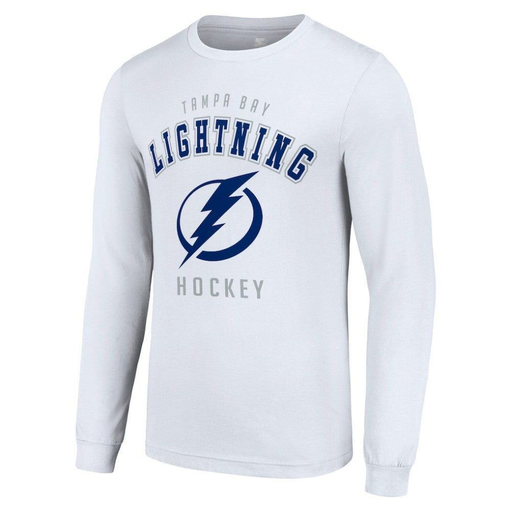 Tampa Bay Lightning Starter Logo Long Sleeve T-Shirt - White | US 202216271