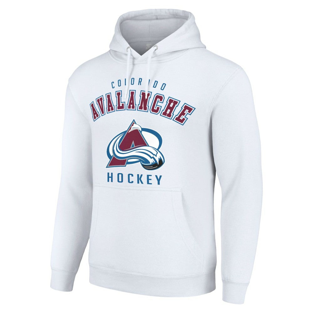 Colorado Avalanche Starter Logo Pullover Hoodie - White | US 202216304
