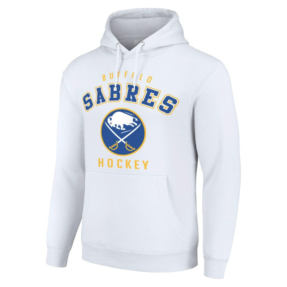 Buffalo Sabres Starter Logo Pullover Hoodie - White | US 202216307