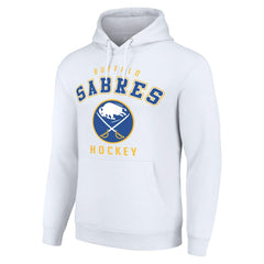 Buffalo Sabres Starter Logo Pullover Hoodie - White | US 202216307