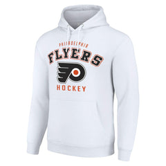 Philadelphia Flyers Starter Logo Pullover Hoodie - White | US 202216315