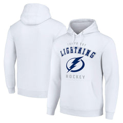 Tampa Bay Lightning Starter Logo Pullover Hoodie - White | US 202216319