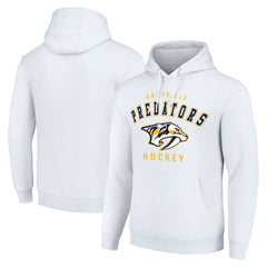 Nashville Predators Starter Logo Pullover Hoodie - White | US 202216320