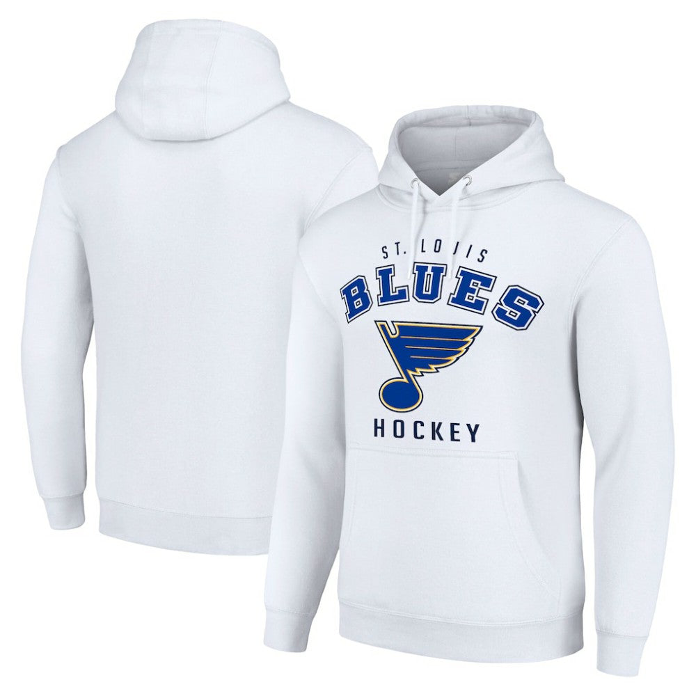 St. Louis Blues Starter Logo Pullover Hoodie - White | US 202216322
