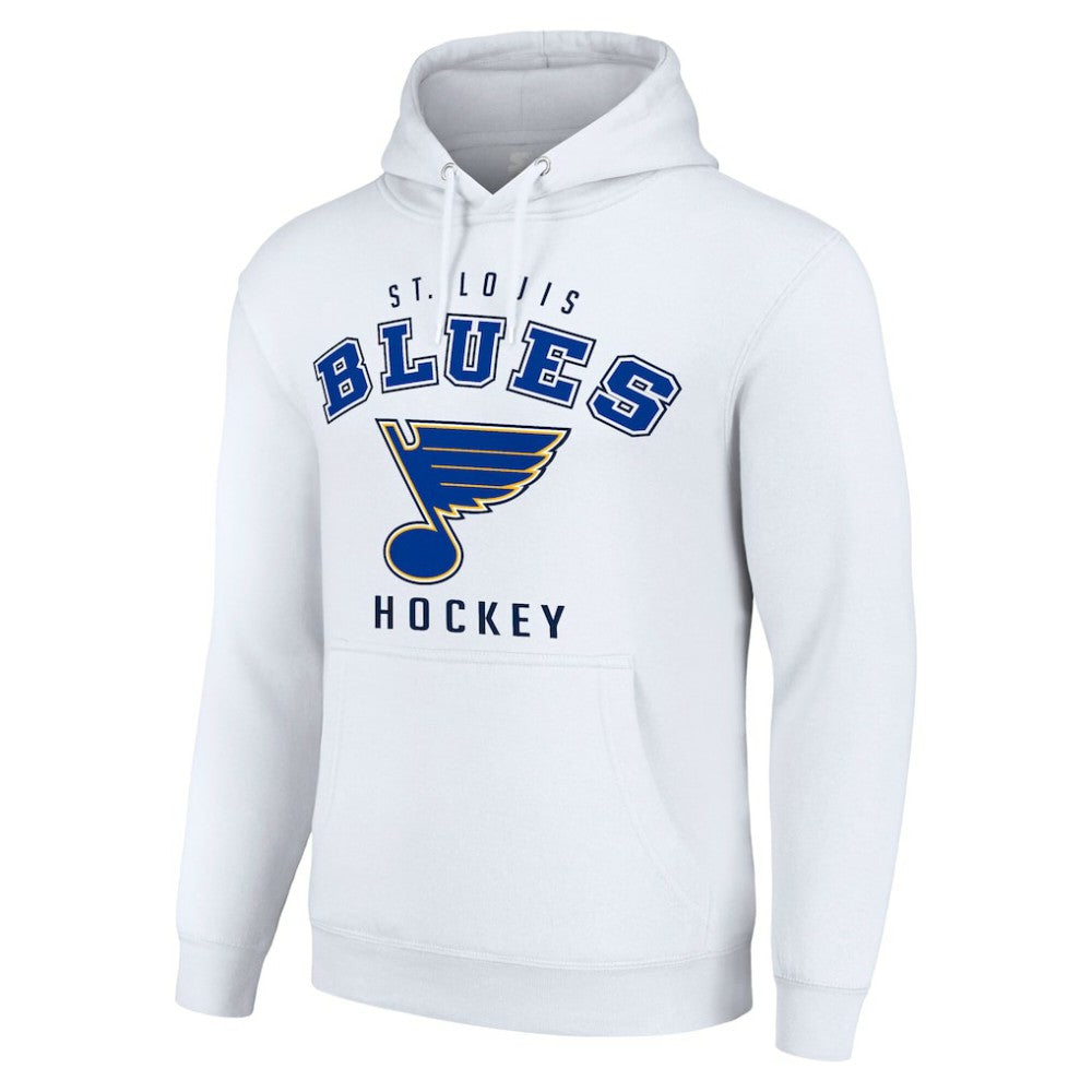 St. Louis Blues Starter Logo Pullover Hoodie - White | US 202216322