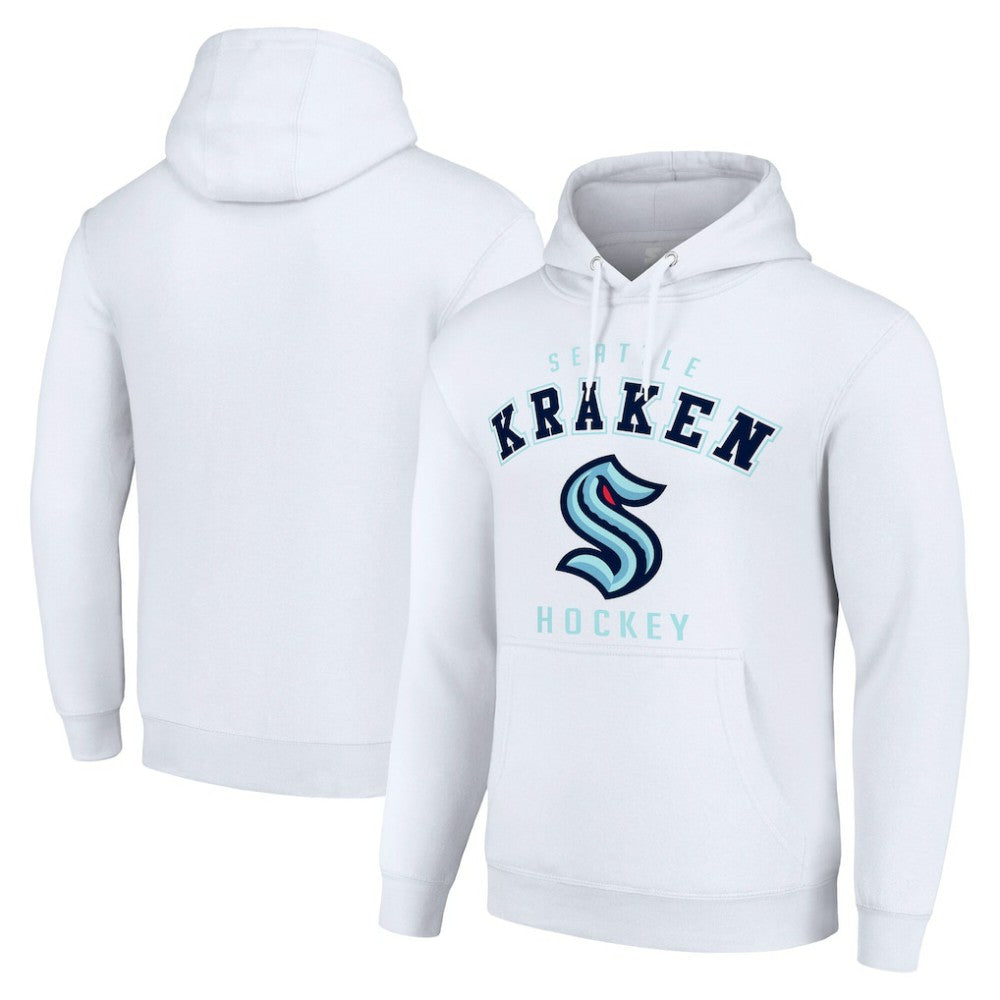 Seattle Kraken Starter Logo Pullover Hoodie - White | US 202216324