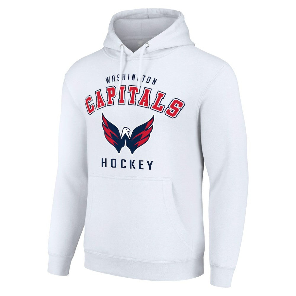 Washington Capitals Starter Logo Pullover Hoodie - White | US 202216328