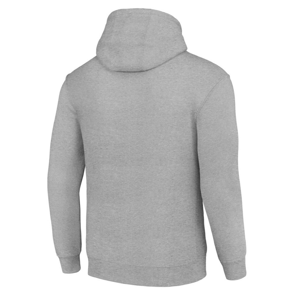 Calgary Flames Starter Logo Pullover Hoodie - Heather Gray | US 202216341