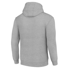 Calgary Flames Starter Logo Pullover Hoodie - Heather Gray | US 202216341